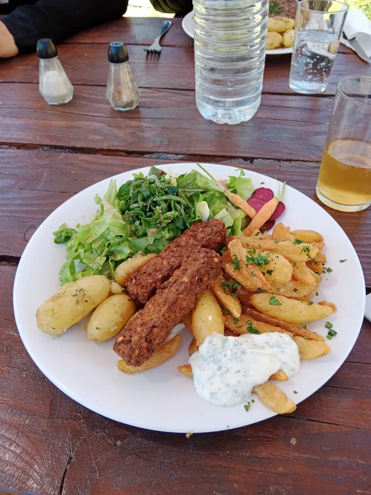 Assiette Végé Frites